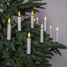 Trådlös Julgransbelysning Flamme 10 st LED-lampor