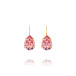 Örhänge Mini Drop Clasp Gold Light Rose