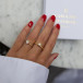 Ring Natti Gold Crystal