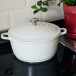 Isak lättviktsgryta 4,6 liter beige