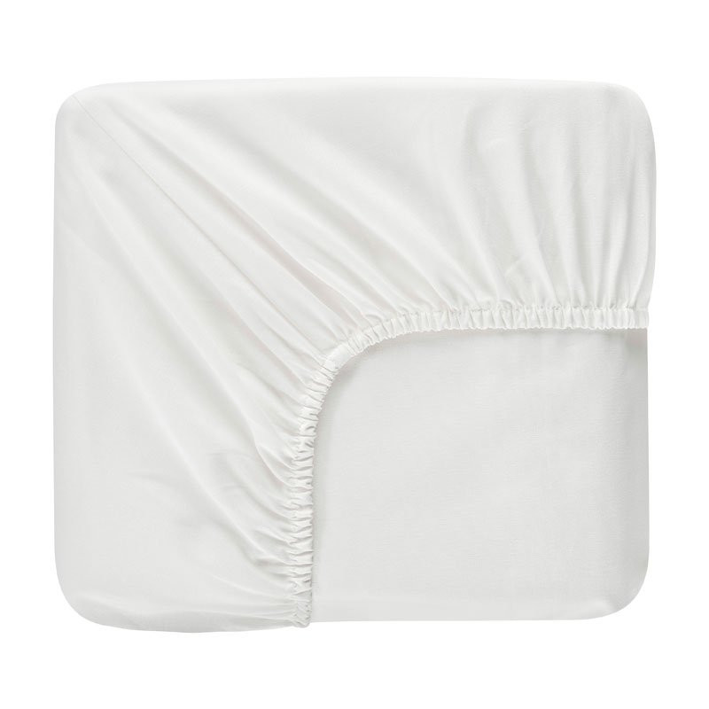 Basic Dra på lakan Rullpackat 90x200 cm Vit