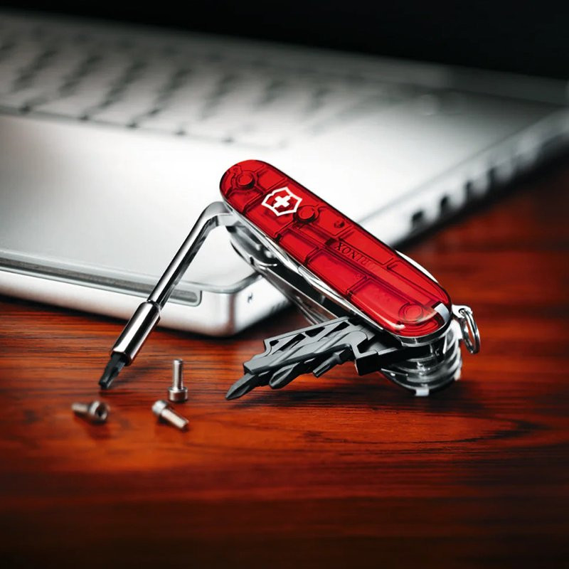 Fickkniv CyberTool M Röd Transparent 91 mm