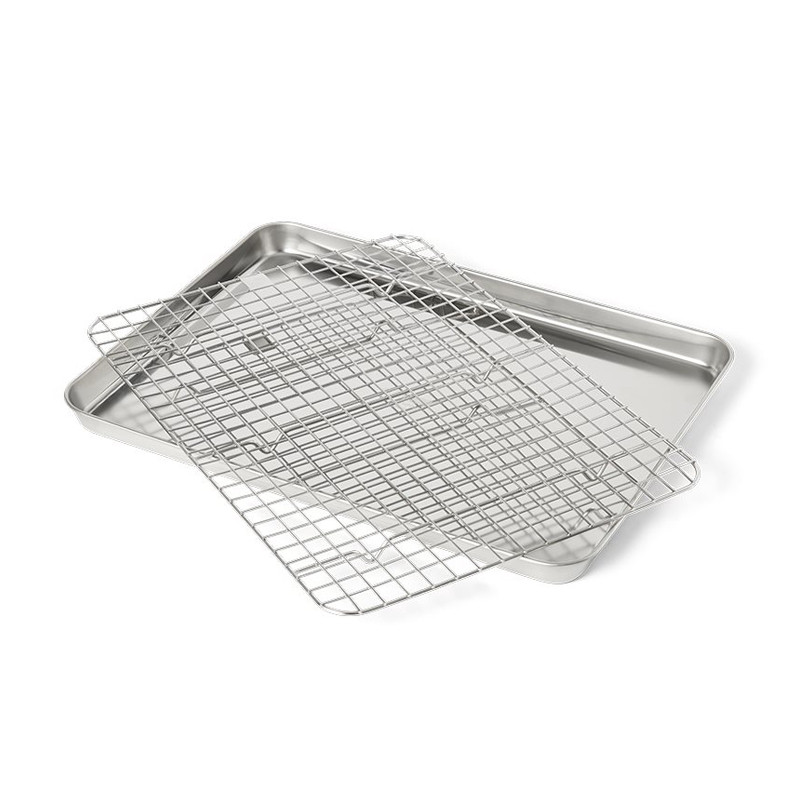 Gastrobleck med galler 40,5x30,5x2.6cm