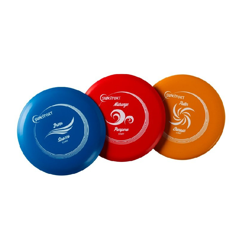 Golfdisc-3 in a set (Driver, Midrange, Putter)