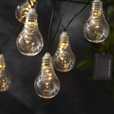 Solcells-ljusslinga Glow