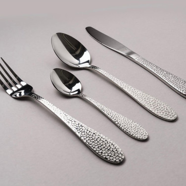 Bestickset 16-delar Gråfot Silver