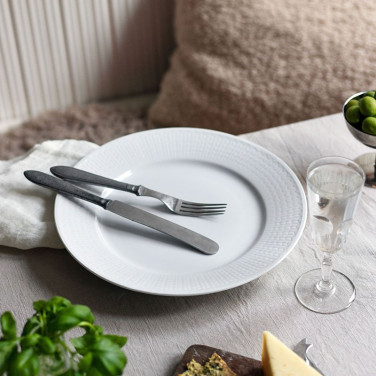 Swedish Grace Tallrik 27 cm Snö