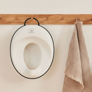 Toalettsits Vit/Svart