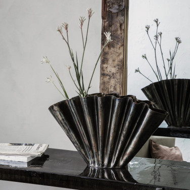 Vas Flood Antik Brun