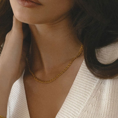 Halsband Infinity Gold