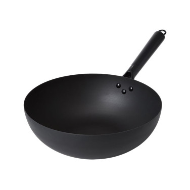 Wokpanna kolstål